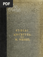 Contributions to the Apocryphal Literature - William Wright