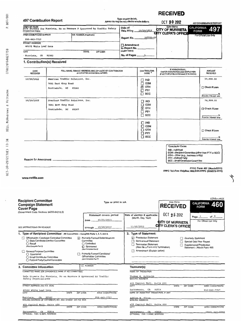 Safer Streets Filing | PDF
