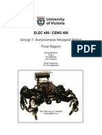 UVic Hexapod 2012