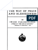 The Way of Peace and Blessedness - by Swami Paramananda