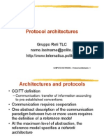 Protocol Architectures: Gruppo Reti TLC Name - Lastname@polito - It