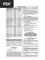 Medidas de Control de Los Insumos Químicos y Productos Fiscalizados, Maquinarias y Equipos Utilizados para la Elaboración de Drogas Ilícitas - Decreto Legislativo 1126