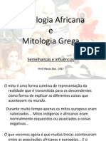 Comparacao Mitologia Africana e Grega