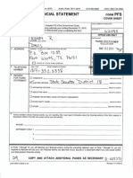 Wendy Davis 2010 Disclosure Form