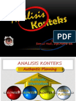 Analisis Konteks KTSP