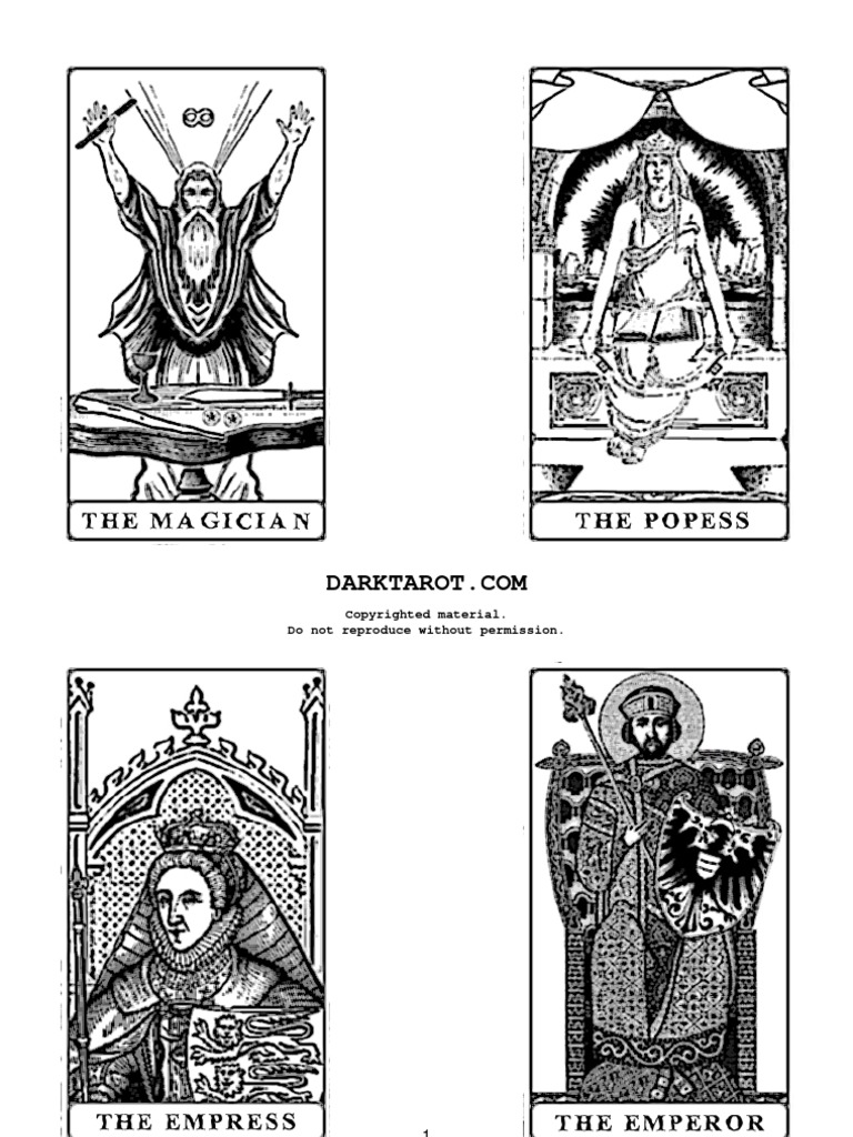 Printable Tarot