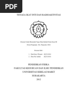 Download Tenaga Ikat Inti Dan Radioaktivitas by Dina Nur Adilah SN111973159 doc pdf