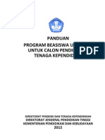 Panduan BU 2012