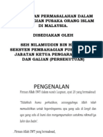 Isu-Isu Dan Permasalahan Dalam Pembahagian Pusaka Orang Islam Di Malaysia. Utk Portal