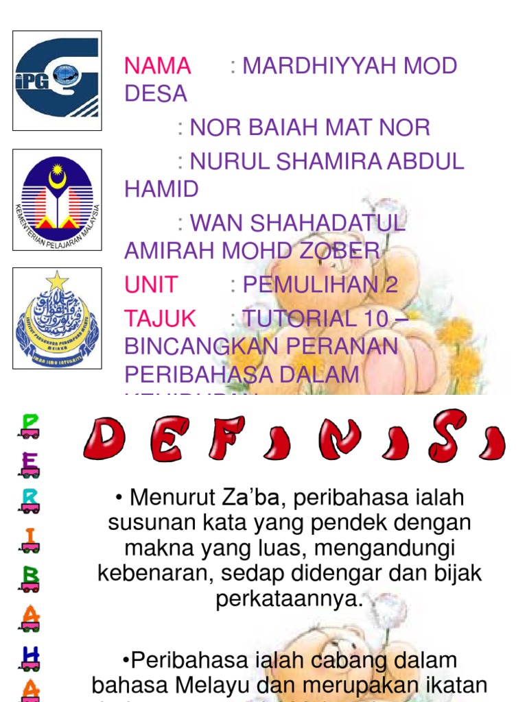Dapatkan Gambar Pp Peribahasa Terbaru oleh Cikimm