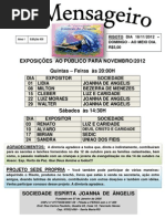 O Mensageiro Nov 12
