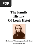 Download The Family History of Louis Hetet - He Korero Whakapapa No Louis Hetet by Louis Hetet SN111980221 doc pdf
