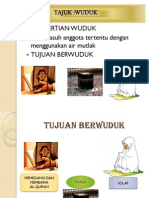 Nota Rukun Wuduk PP