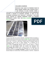 Paneles Solares