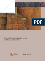 Rodrigo J. García (2006) - Innovación, Cultura y Poder en Las Instituciones Educativas.