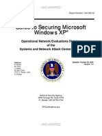Guide To Securing Microsoft Windows XP (NSA)