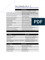 Linux Commands Line A - Z