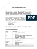 Chap - 2 Quality Management Philosophy PDF