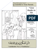 Quranic Lesson 32 - Being Grateful To Your Parents