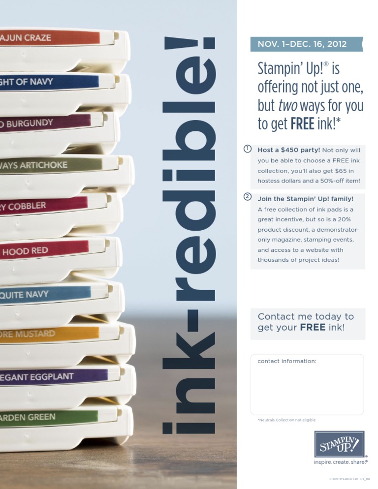Inkredible Flyer Demo NA | PDF | Home & Garden | Art