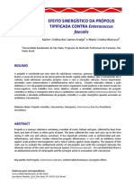 173 Propolis Tipificada Contra Enterococcus Faecalis