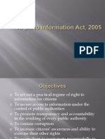 18 Right To Information Act 2005