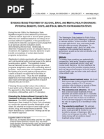 Download Evidence-based Treatment of Alcohol Drug and Mental Health Disorders Potential Benefits Costs and Fiscal Impacts for Washington State by Washington State Institute for Public Policy SN11202256 doc pdf