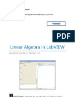 Linear Algebra in LabVIEW
