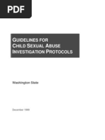 Download Guidelines for Child Sexual Abuse Investigation Protocols by Washington State Institute for Public Policy SN11202957 doc pdf