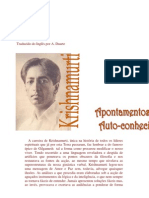 J.Krishnamurti - Apontamentos Sobre Auto conhecimento.pdf