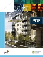 Emerging Trends in Real Estate 2013