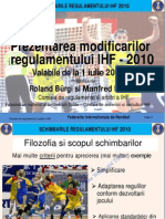Schimbarile Regulamentului Ihf 2010 - Bun