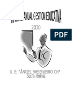 Informe de Gestion Educativa