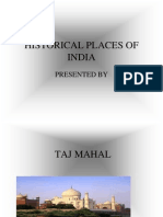 Historical Places of India: Presented by