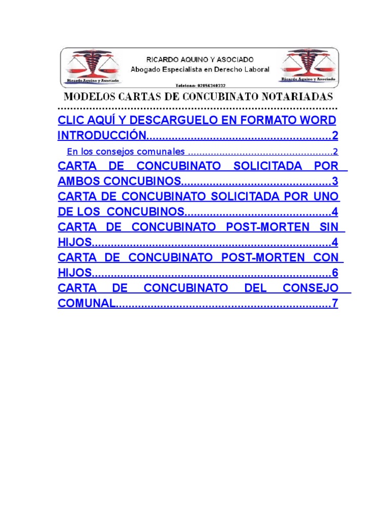 Solicitud de Carta de Concubinato Postmorten Con Hijos Menores