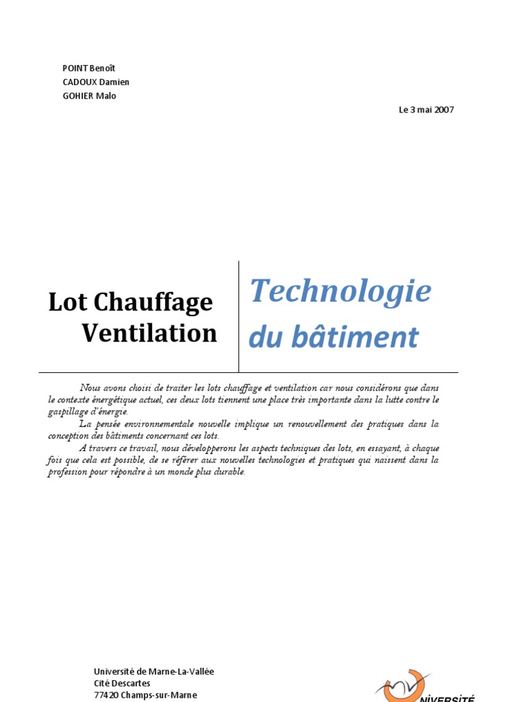 L'emplacement des bouches d'aération d'une VMC - VMC Van Damme