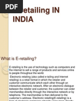Download E-Retailing in INDIA by Mansher SN112057807 doc pdf