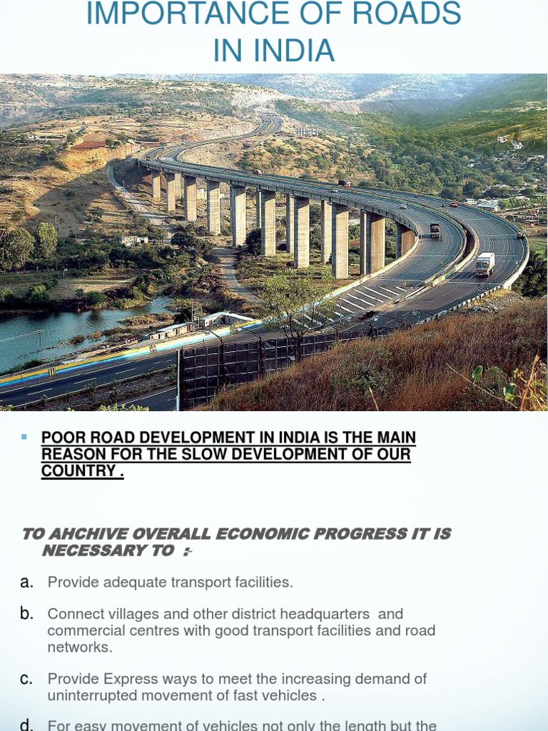 Importance of Roads | Mode Of Transport | Road