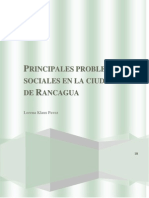 Principales Problemas Sociales en La Ciudad de Rancagua