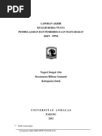 Download Laporan KKN Nagari Sungai Abu 2012 by Kornelis Aribowo SN112067386 doc pdf