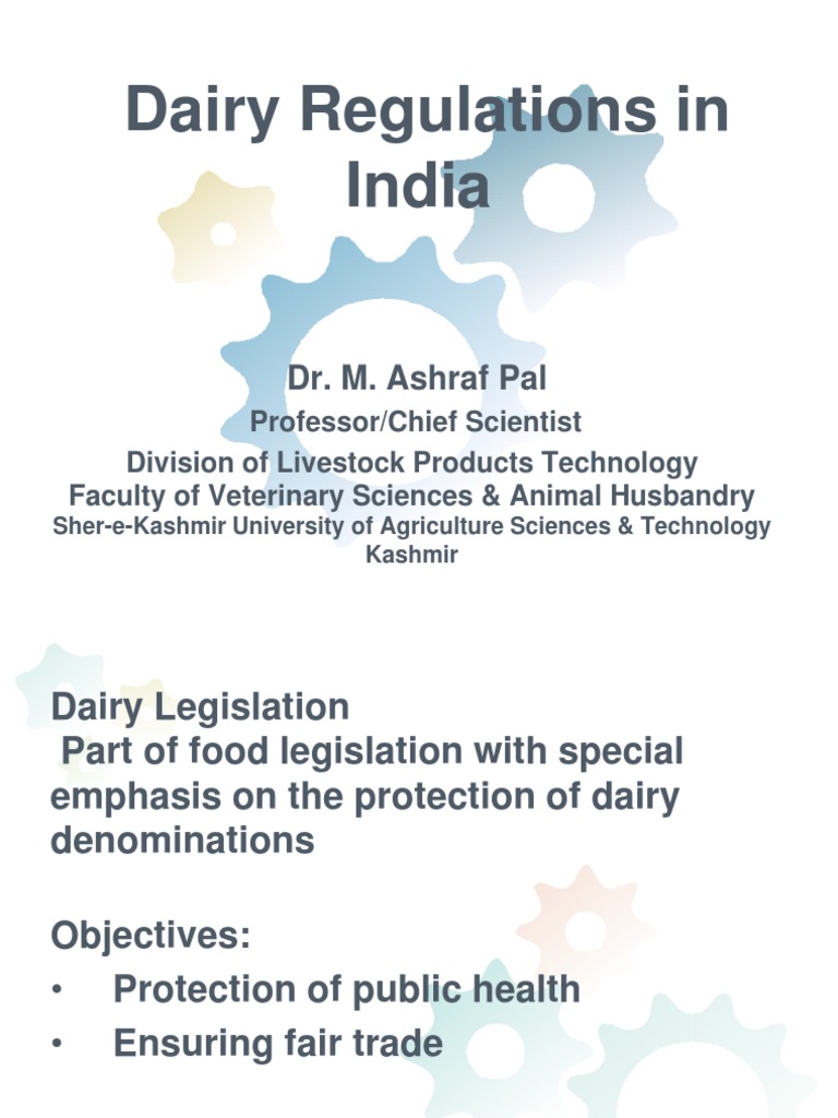 Dairy Regulations Packaging And Labeling Food Safety