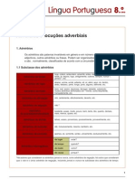 Advérbios e Locuções Adverbiais - Subclasses (I) (Blog8 09-10)