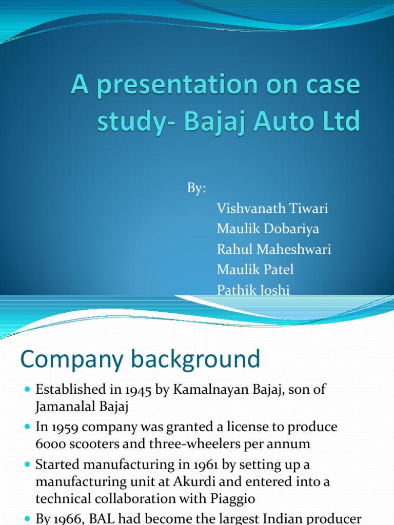 Bajaj Case Study Download Free Pdf Motorcycle Advertising