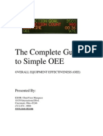 The Complete Guide to Simple OEE
