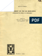 Décio Thadeu - Le Gisement de Fer de Moncorvo (Concession de Fragas Da Carvalhosa) (1952)