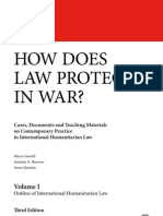 How Does Law Protect in War Volume I Outline of International Humanitarian Law