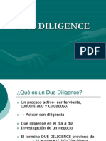 Due Dilligence