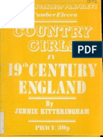 History Workshop Pamphlets 11: Country Girls in Nineteenth Century England