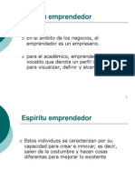 Espiritu Emprendedor