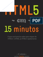 HTML5 Em 15 Minutos